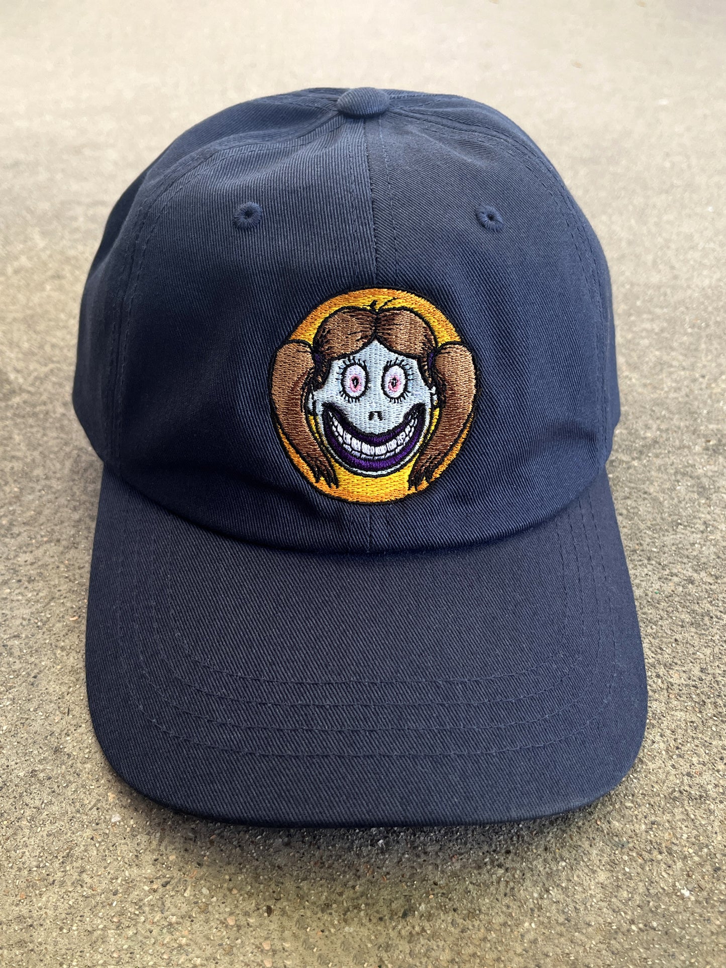 demon child unstructured hat NAVY