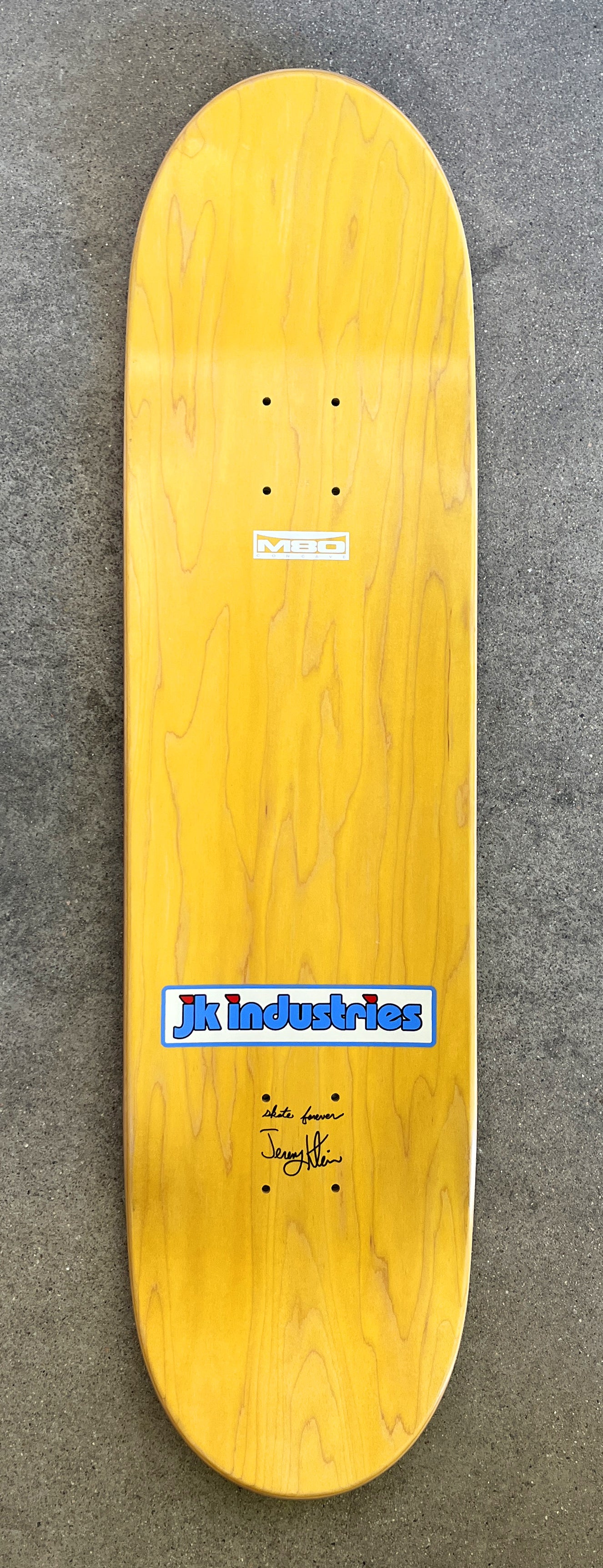 SIGNED demon child 8.25 X 32.25 hand screened