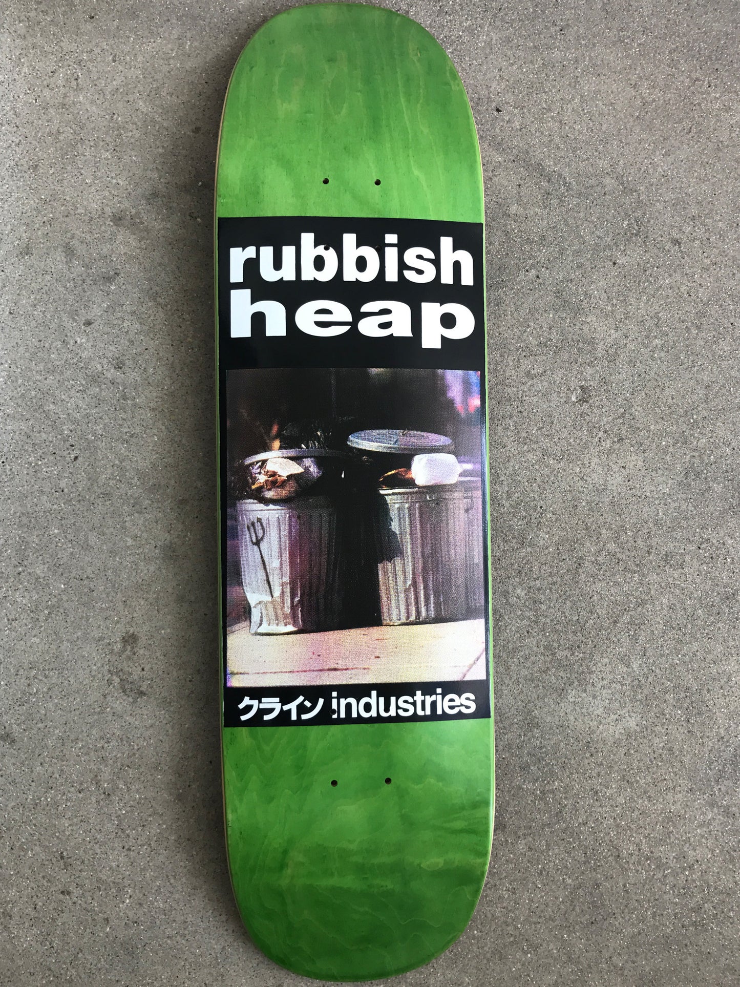 SIGNED rubbish heap limited edition board ASSORTED COLORS 8.5 X 32.5