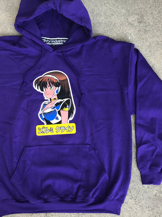 dream girl hooded sweatshirt - PURPLE