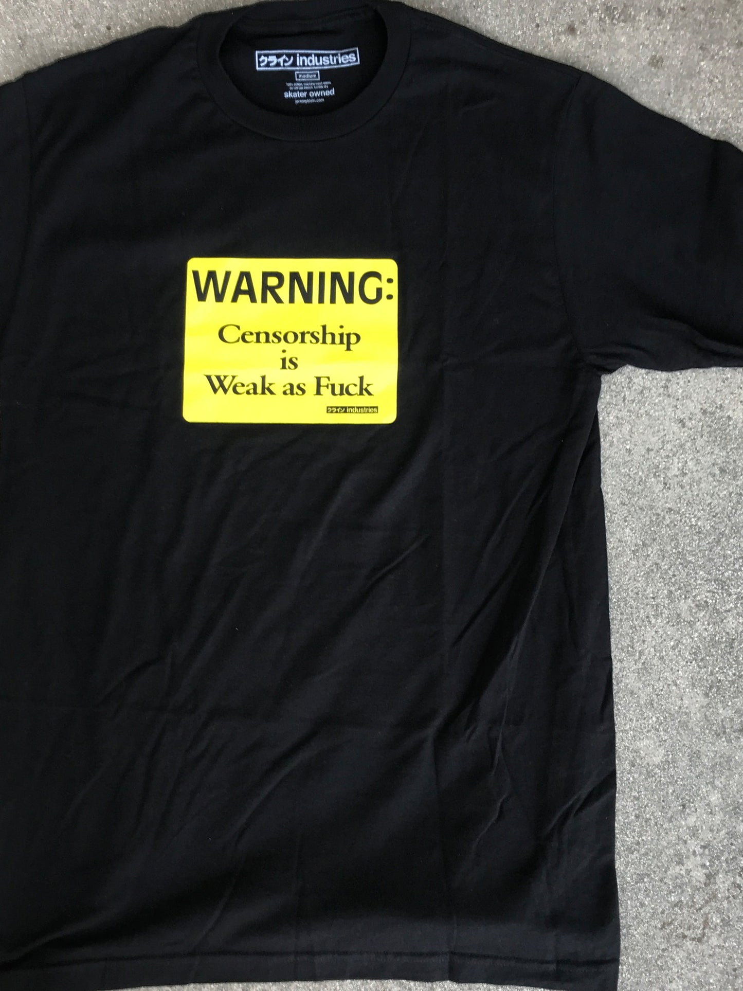 weak as fuck t-tshirt - BLACK