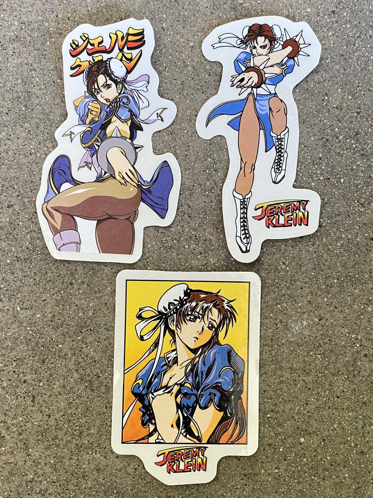 chun li sticker set