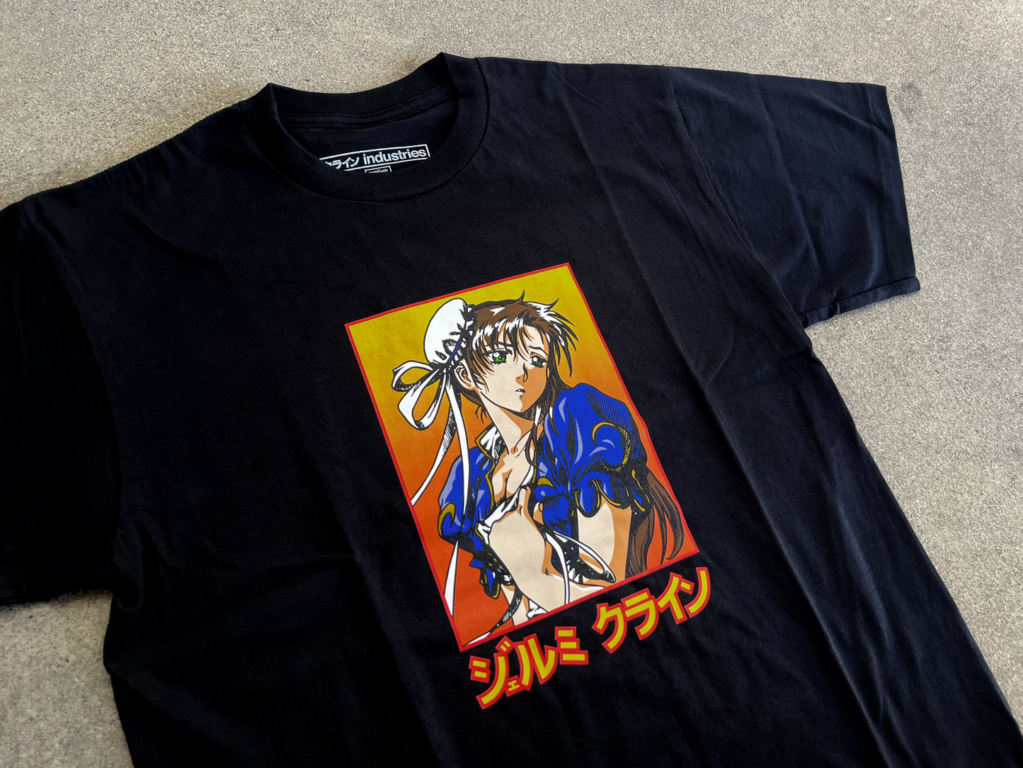 chun li t-shirt BLACK