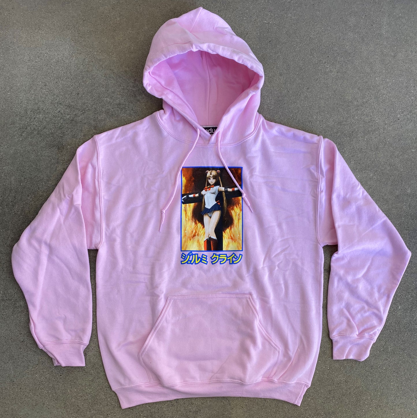 eternal moon hooded sweatshirt - LIGHT PINK