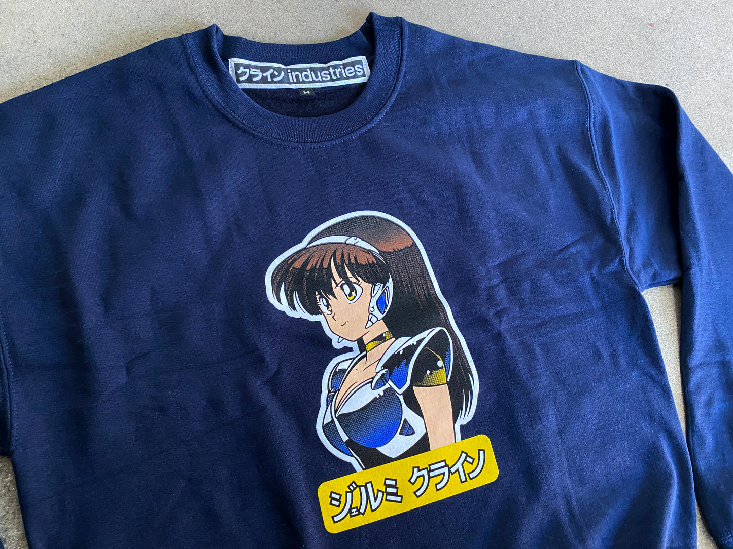 dream girl CREW sweatshirt - NAVY