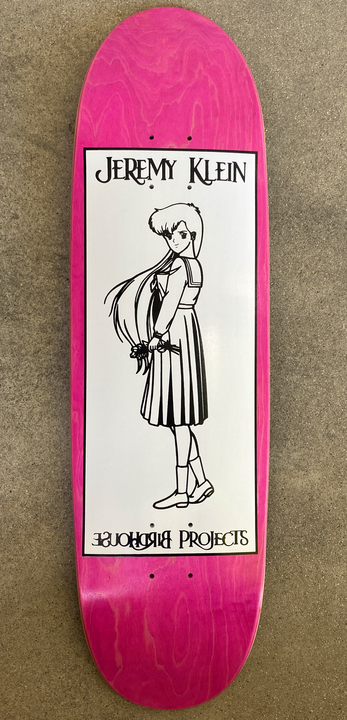 SIGNED OG anime girl 8.75 X 32 ASSORTED STAIN COLORS