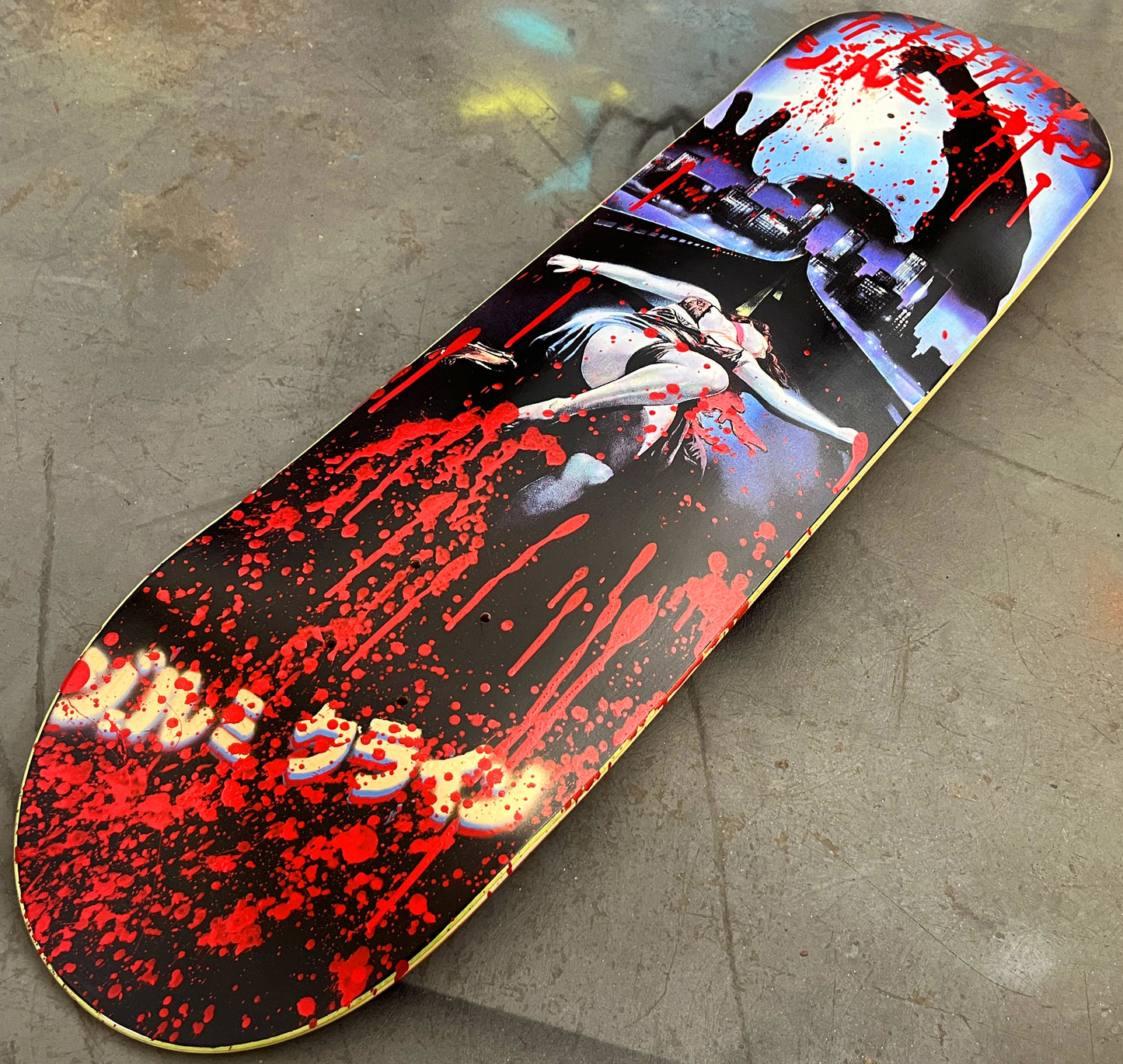 tokyo ripper 8.5 X 32 BLOOD EDITION SIGNED