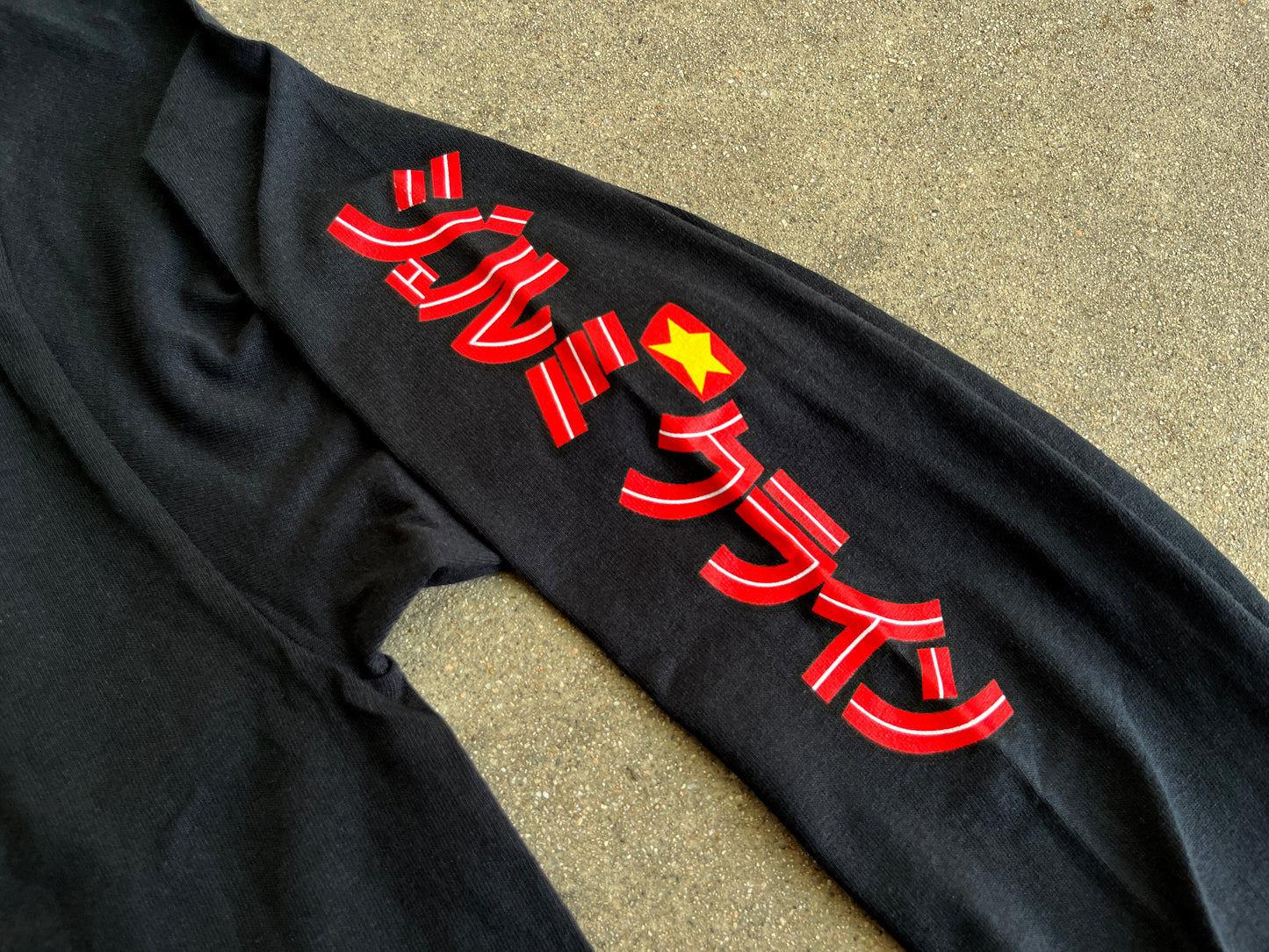 lum chan 3 LONG SLEEVE t-shirt black
