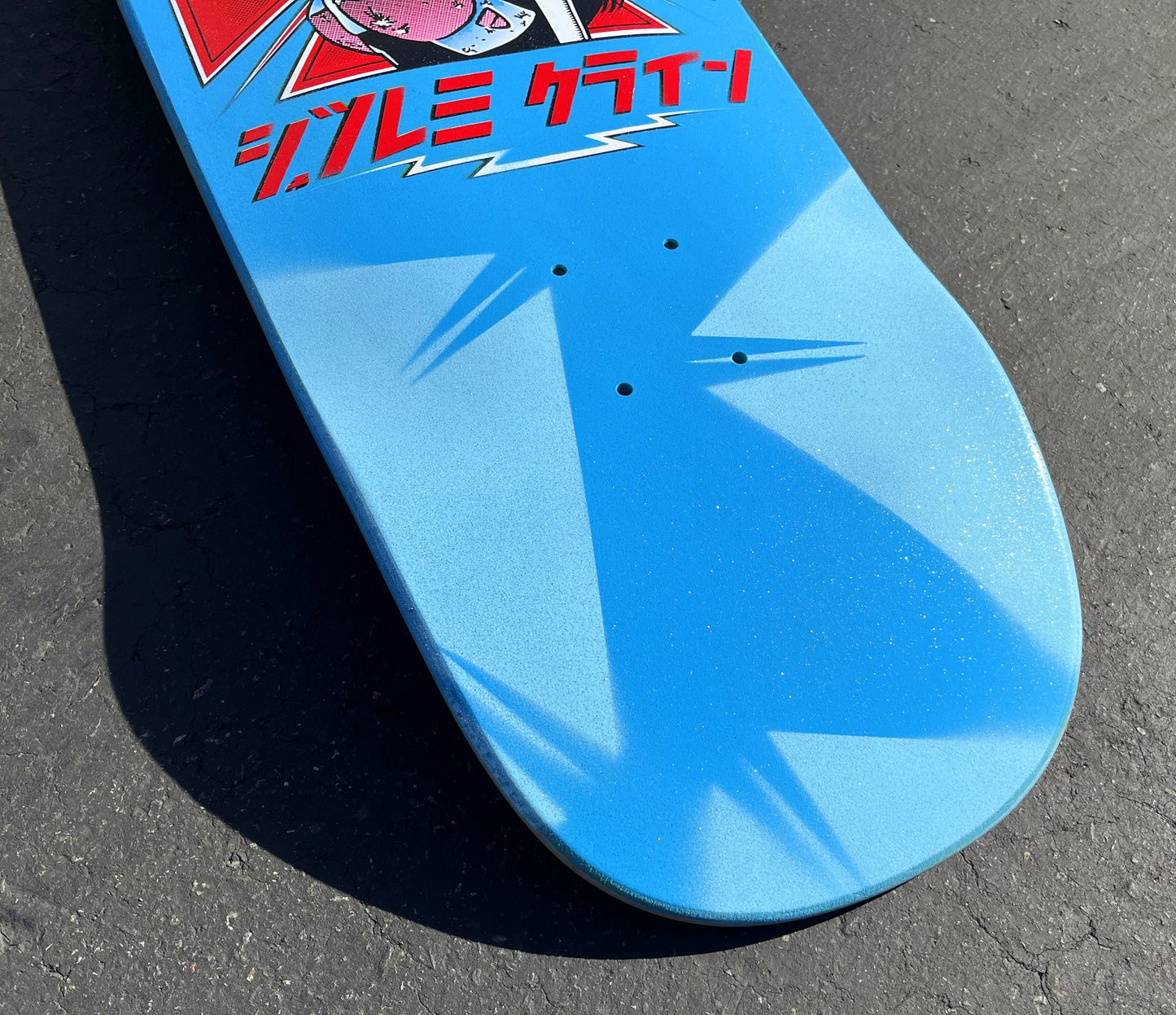 dream hawk SPECIAL EDITION BLUE GLITTER/LT BLUE 9.5 X 31.75