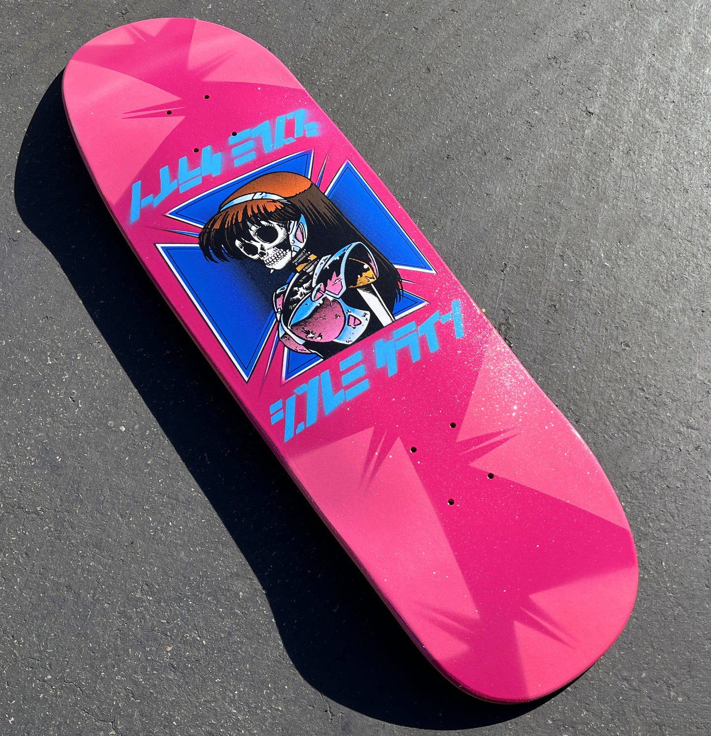 1 OF 1 dream hawk SPECIAL EDITION PINK GLITTER/PINK 9.5 X 31.75