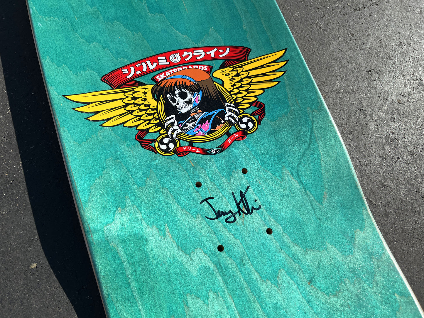 dream hawk SPECIAL EDITION PURPLE/GREEN 9.5 X 31.75