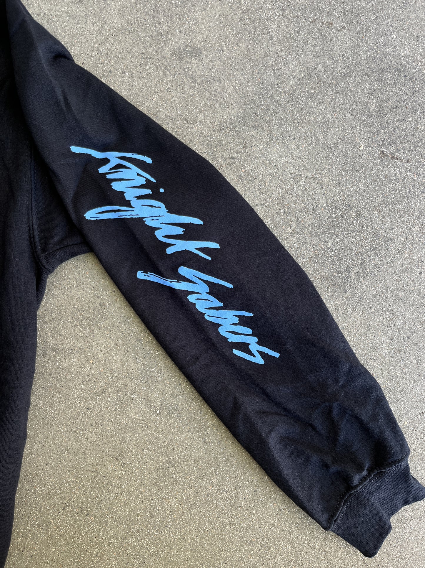 bubblegum hooded sweatshirt - BLACK