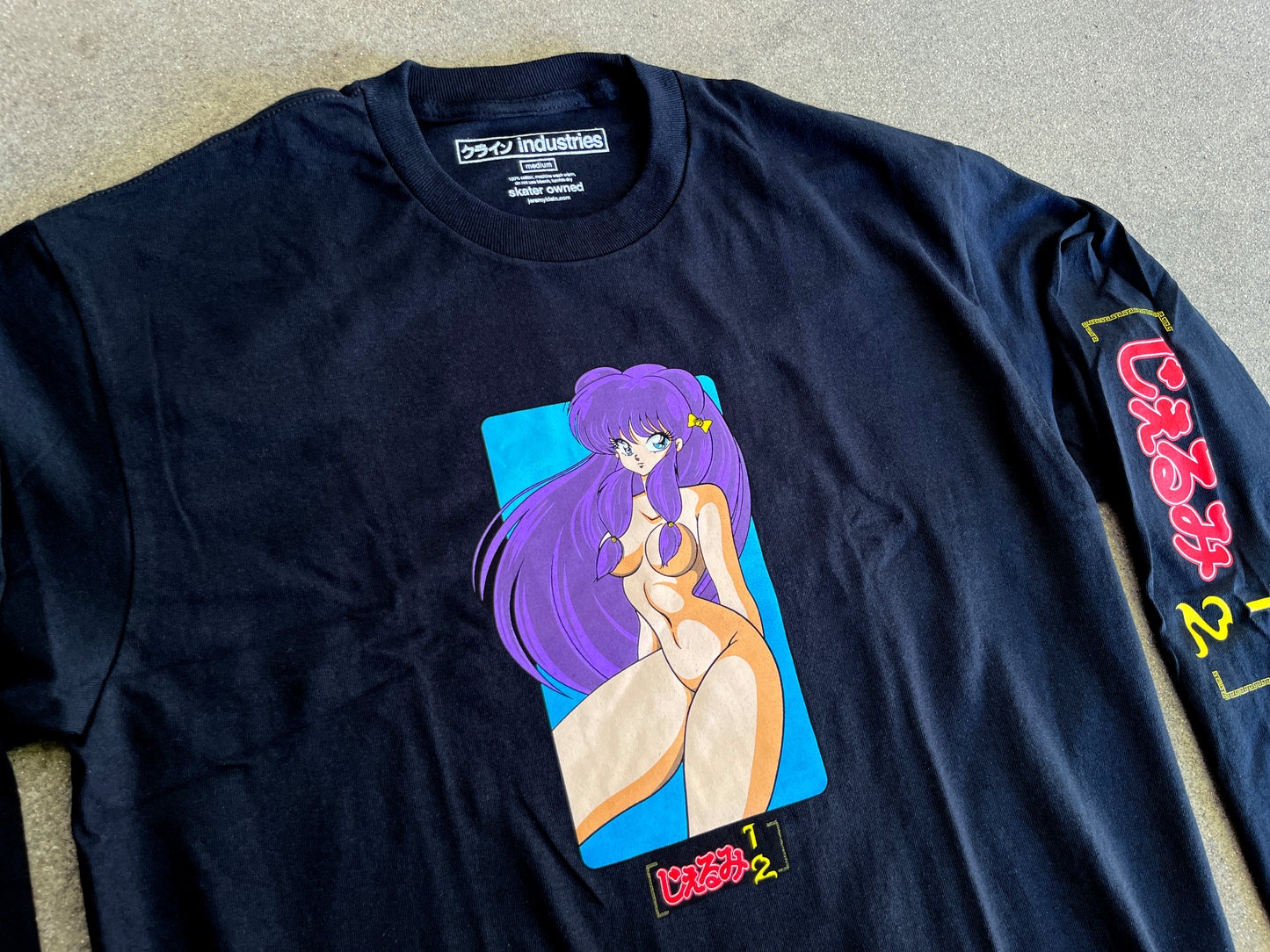 shampoo LONG SLEEVE t-shirt black