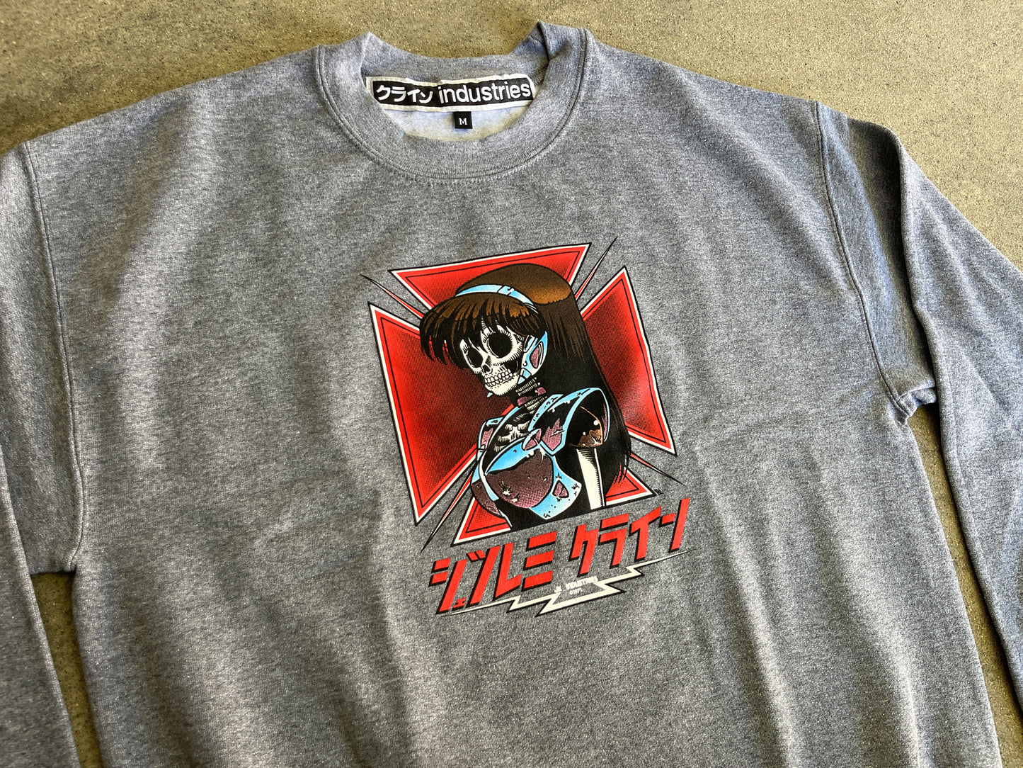 dream hawk CREW sweatshirt - GRAPHITE HEATHER