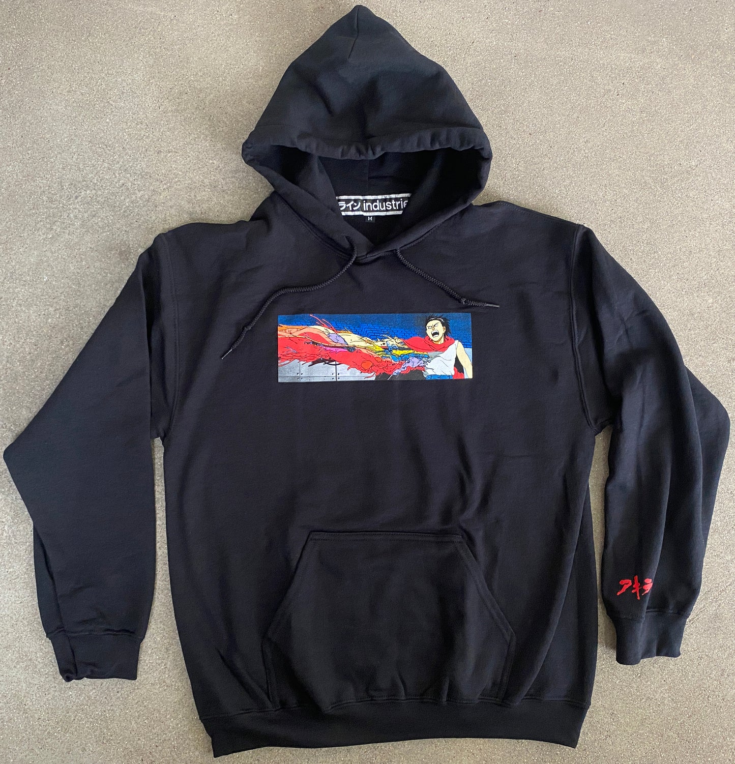 tetsuo mutation hooded sweatshirt - BLACK