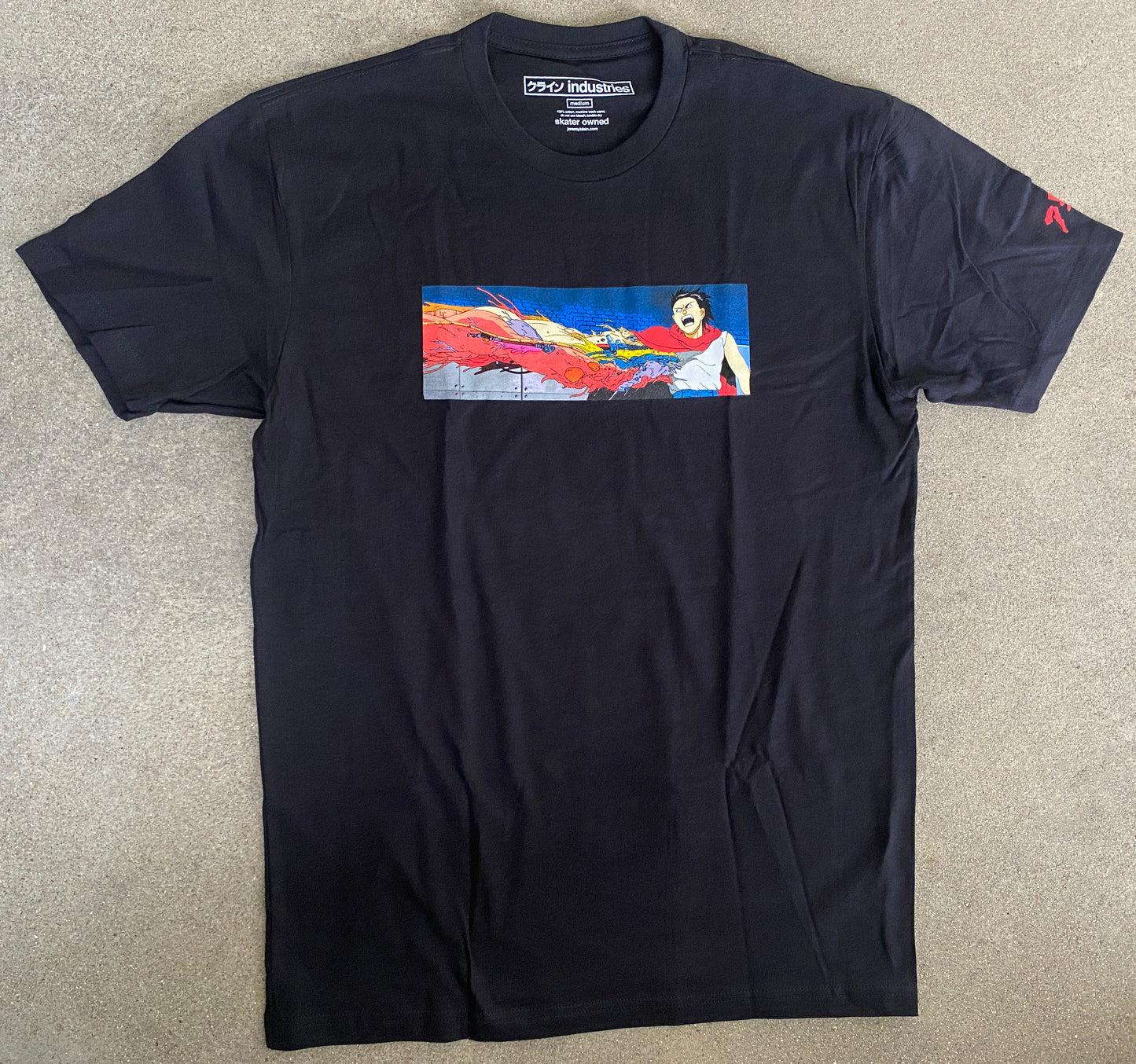 Tetsuo mutation t-shirt BLACK