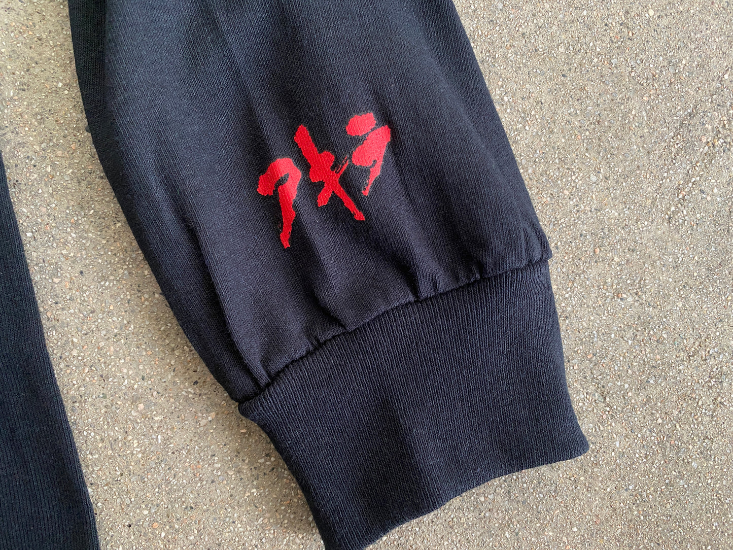 tetsuo mutation LONG SLEEVE t-shirt black