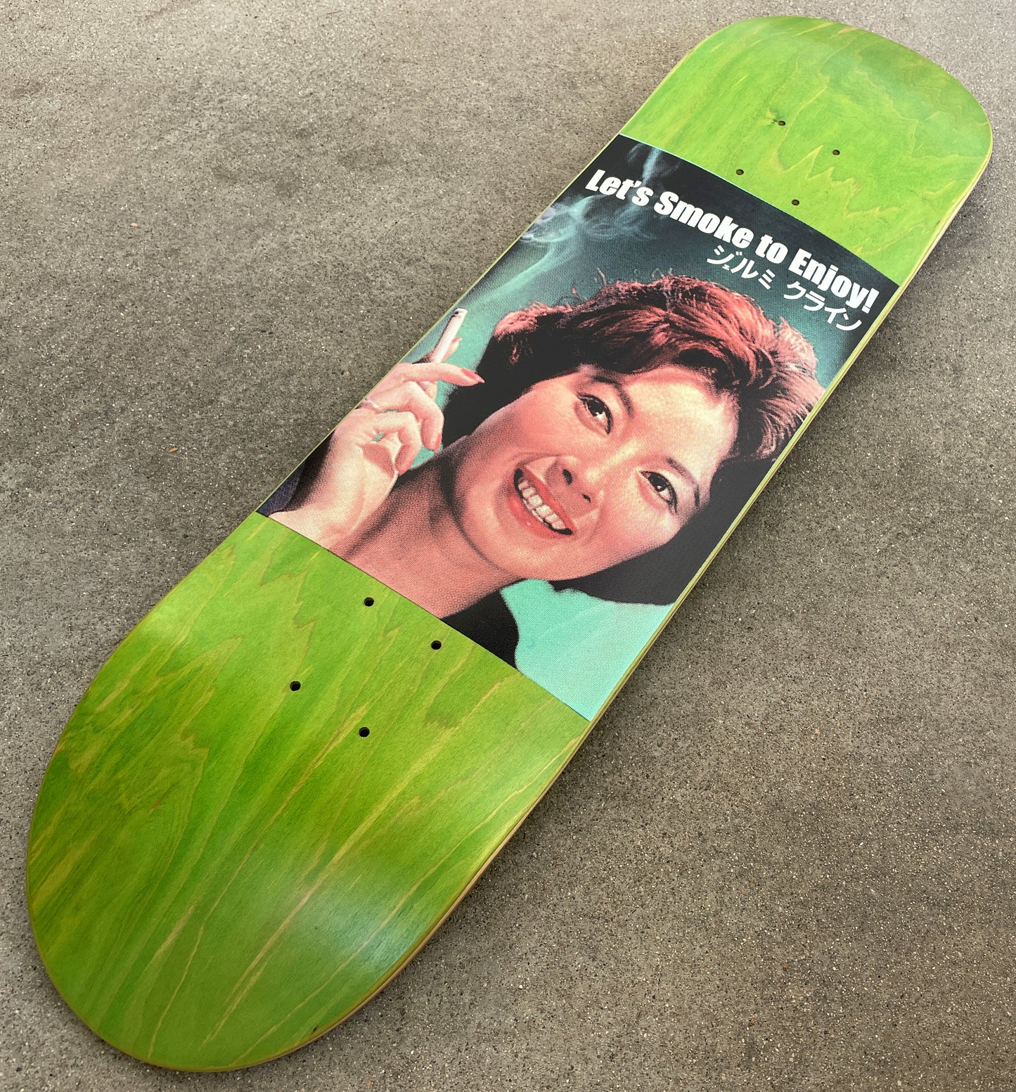 smoke to enjoy ASSORTED COLORS hand screened 8.5 X 32.25