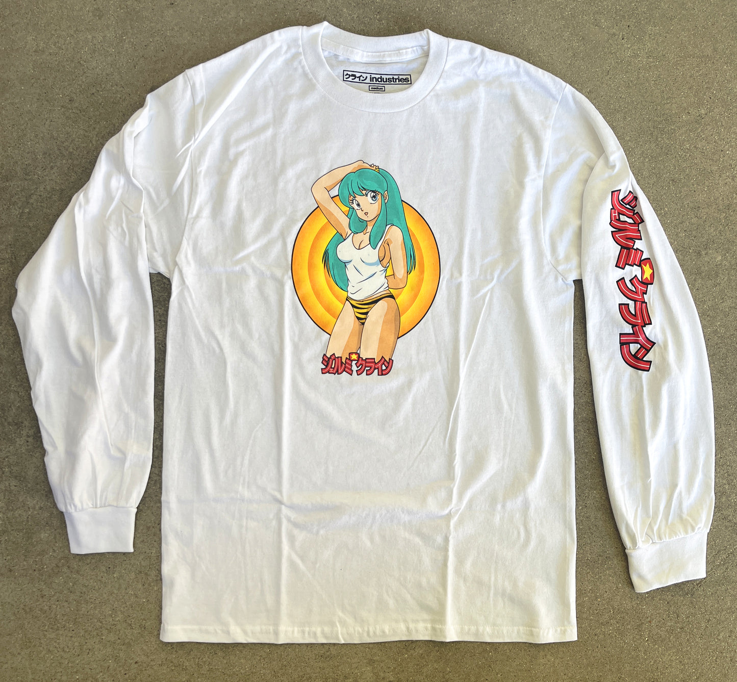 lum 3 LONG SLEEVE t-shirt WHITE