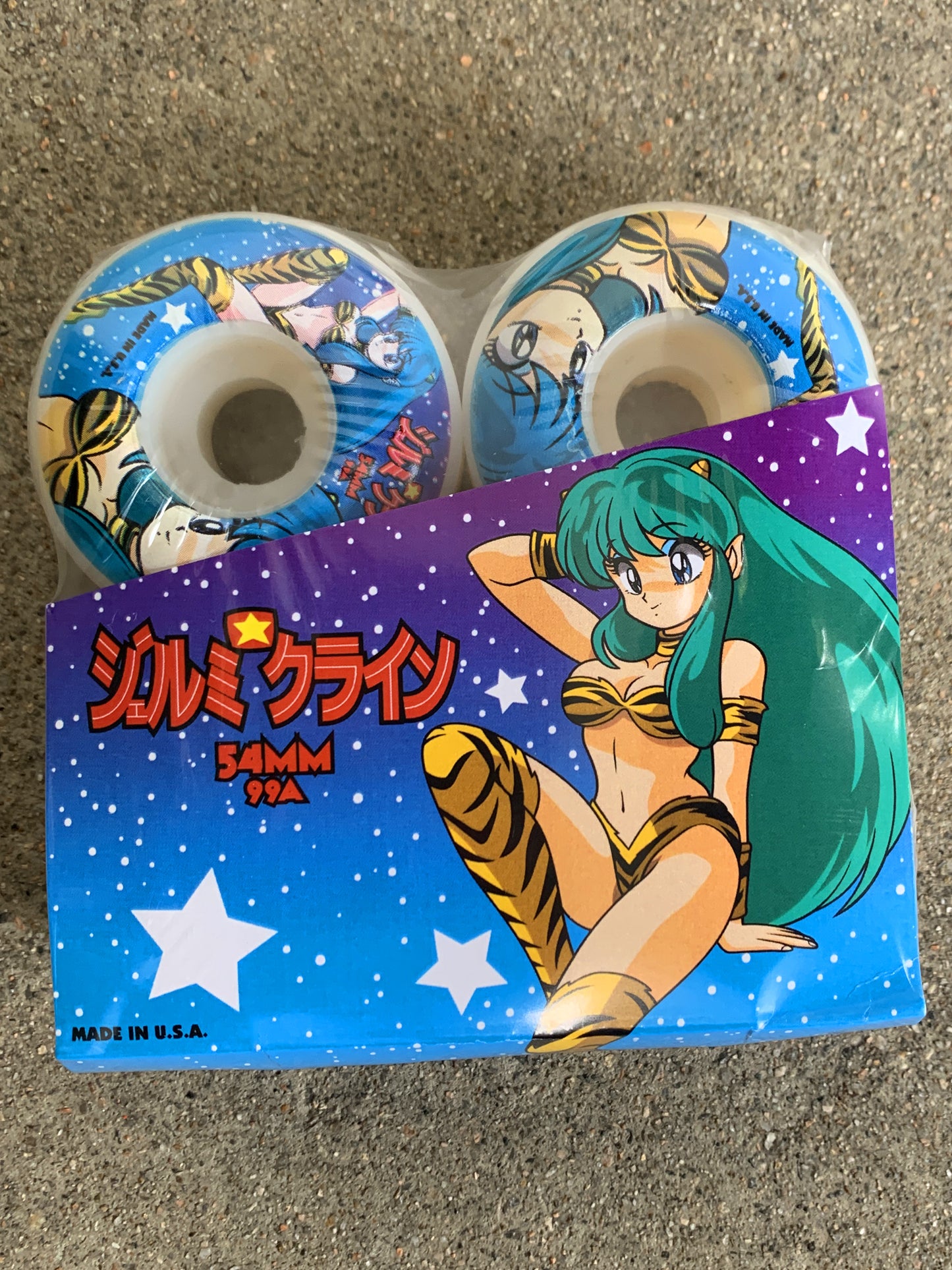 lum chan 2 wheels 54mm 101a MADE IN U.S.A.