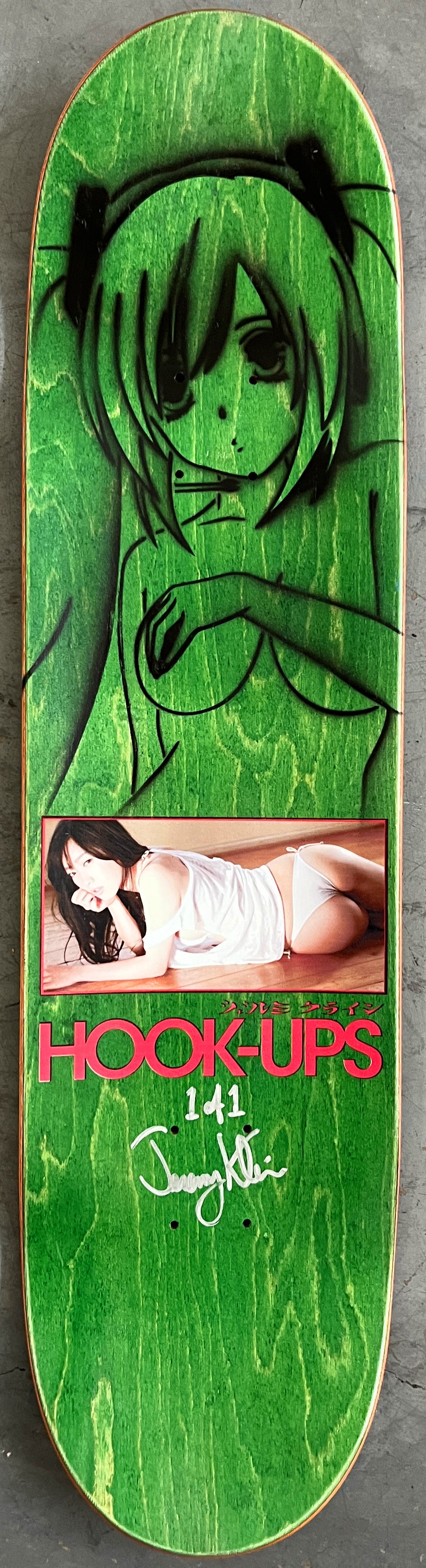 panty fever 8 X 31.75 PINK MIXED PROCESS SIGNED 1 of 1