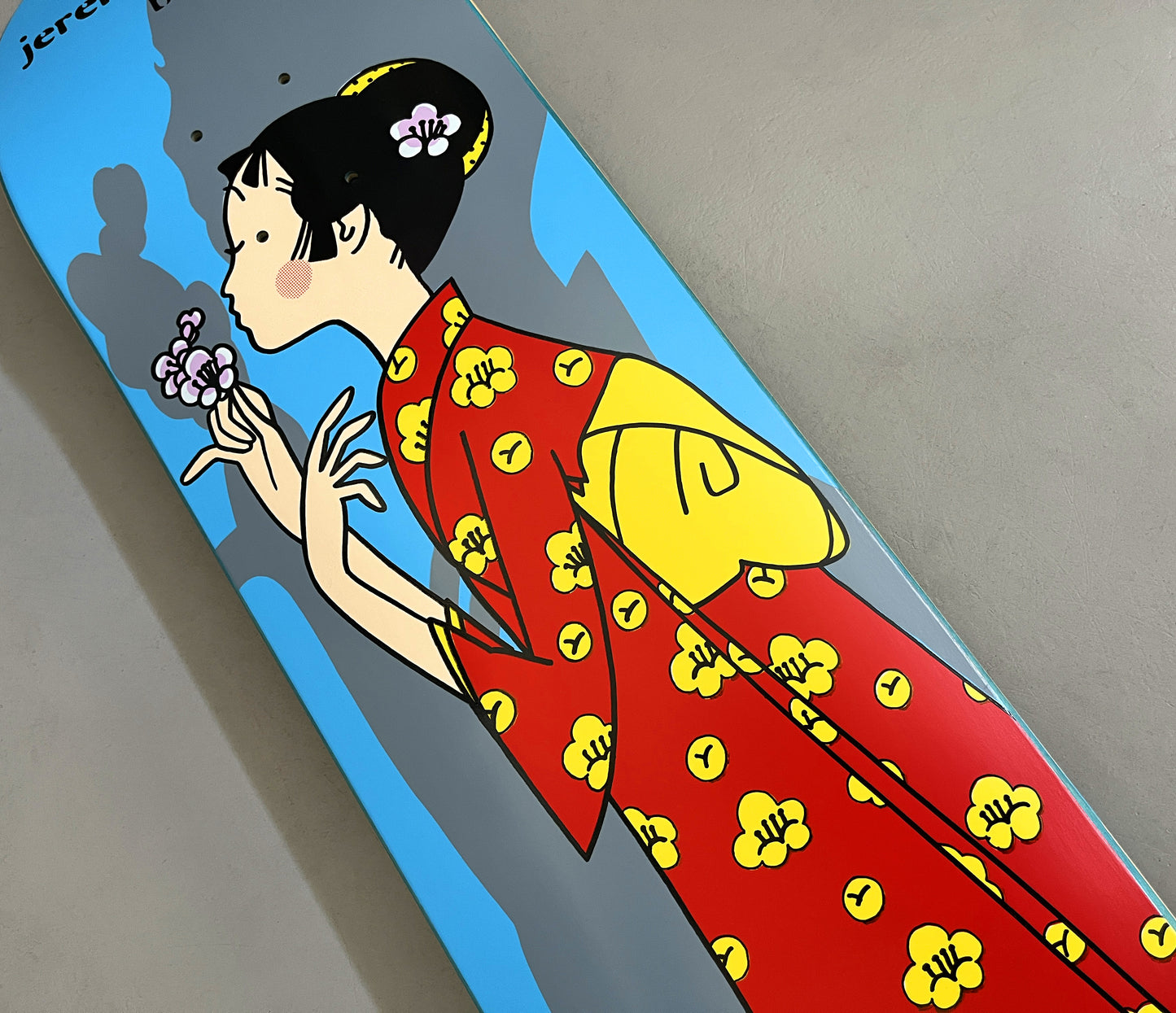 jeremy klein og geisha 8.0 X 31.75 HAND SCREENED SIGNED