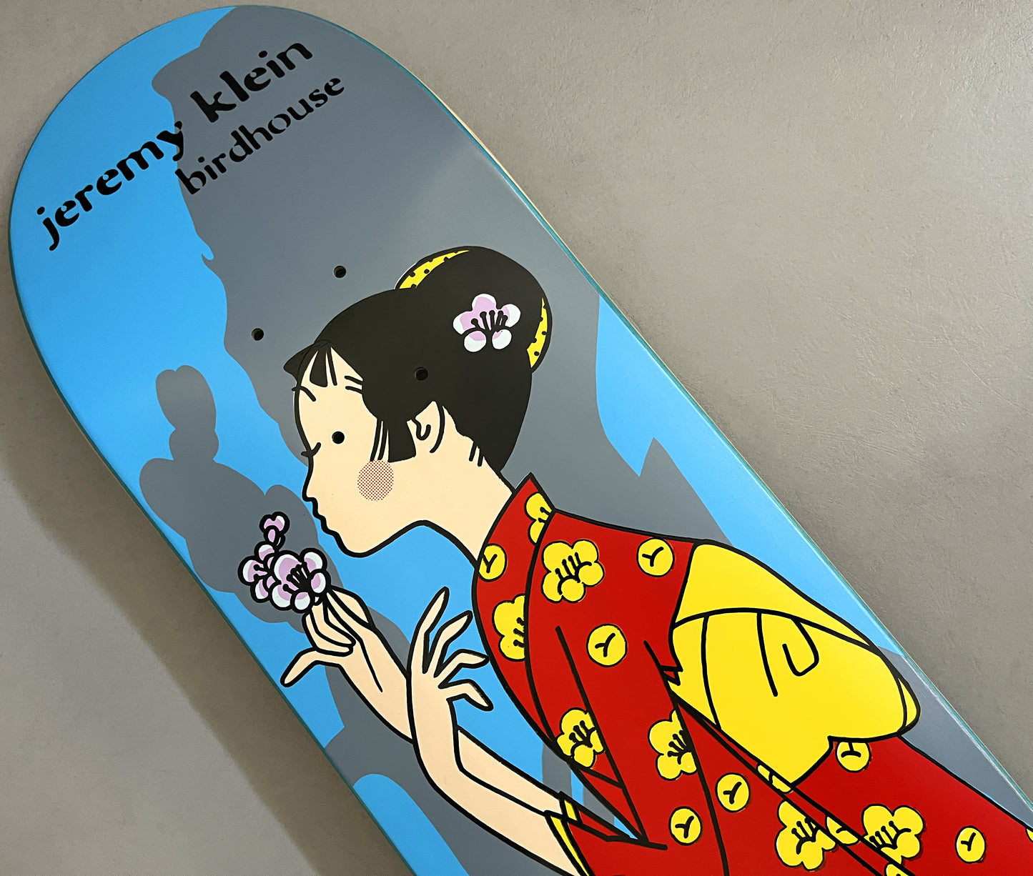 jeremy klein og geisha 8.0 X 31.75 HAND SCREENED SIGNED
