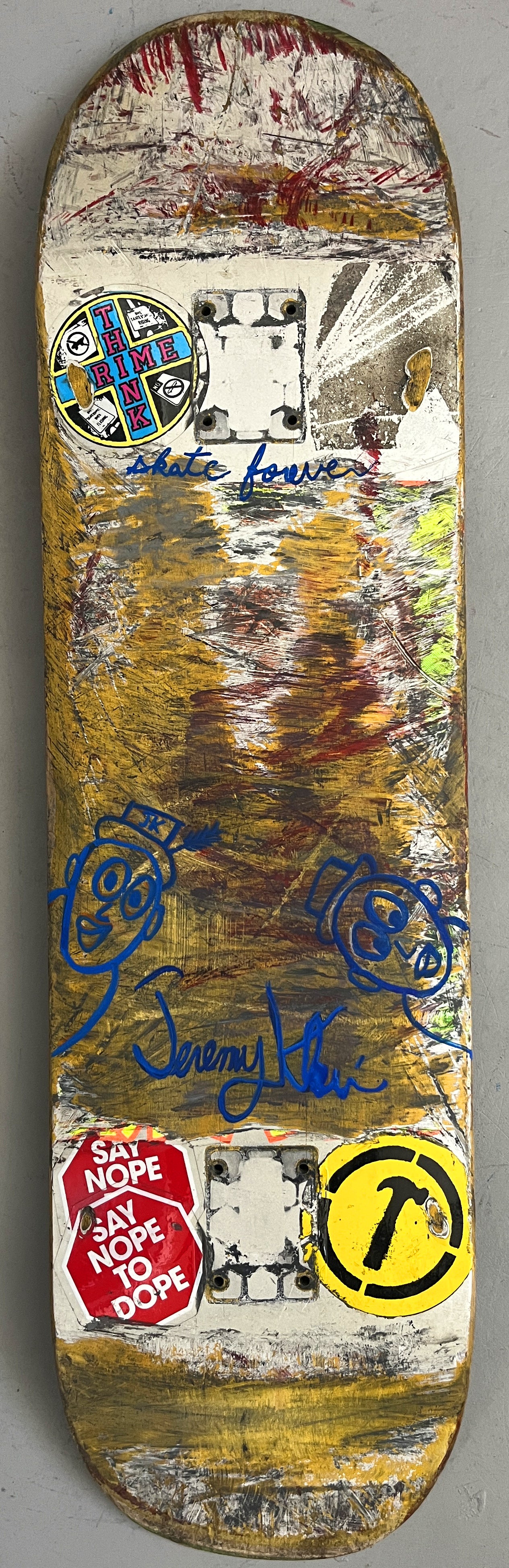 klein personal rider board #29 -  1 OF 1 SIGNED