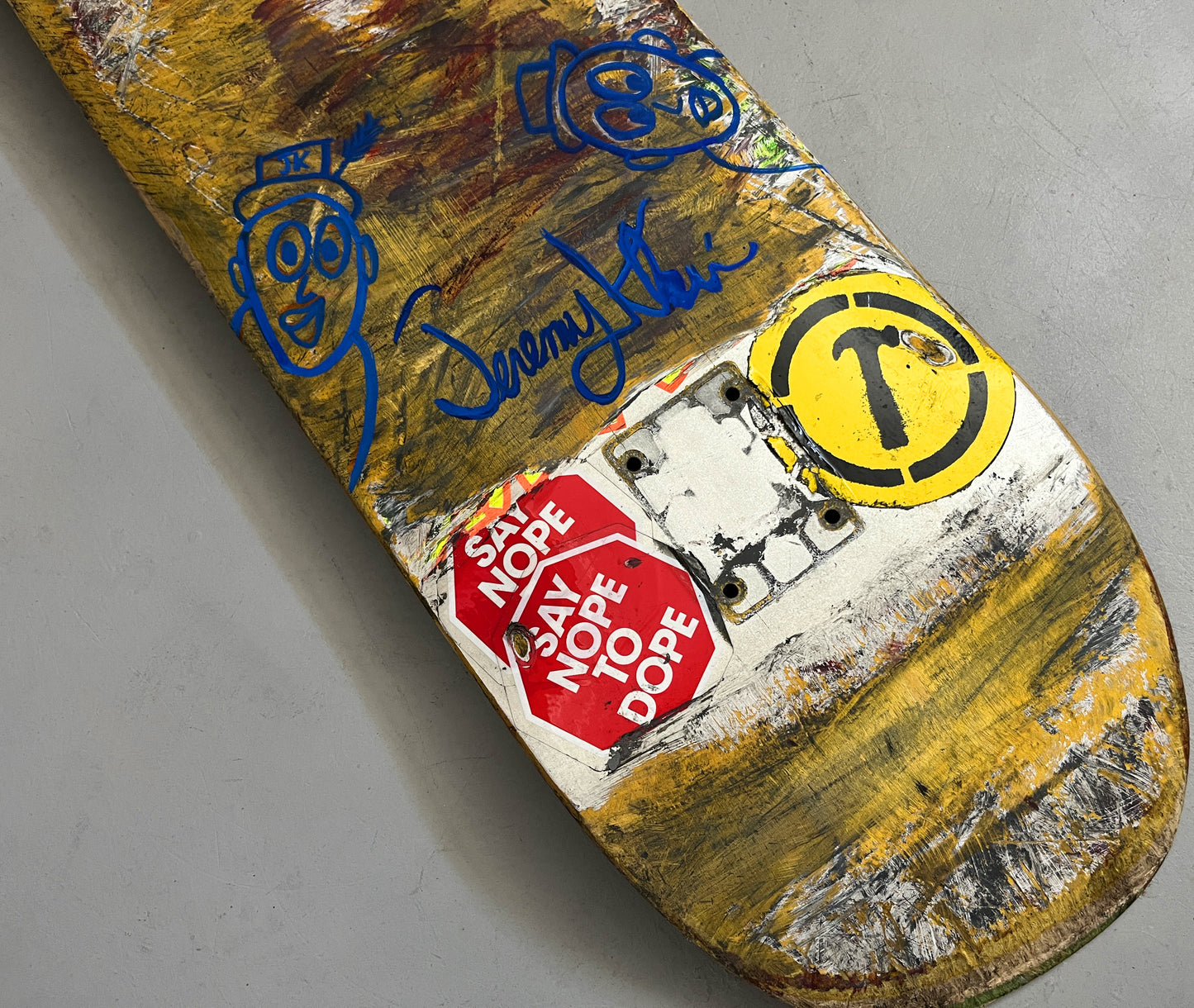 klein personal rider board #29 -  1 OF 1 SIGNED