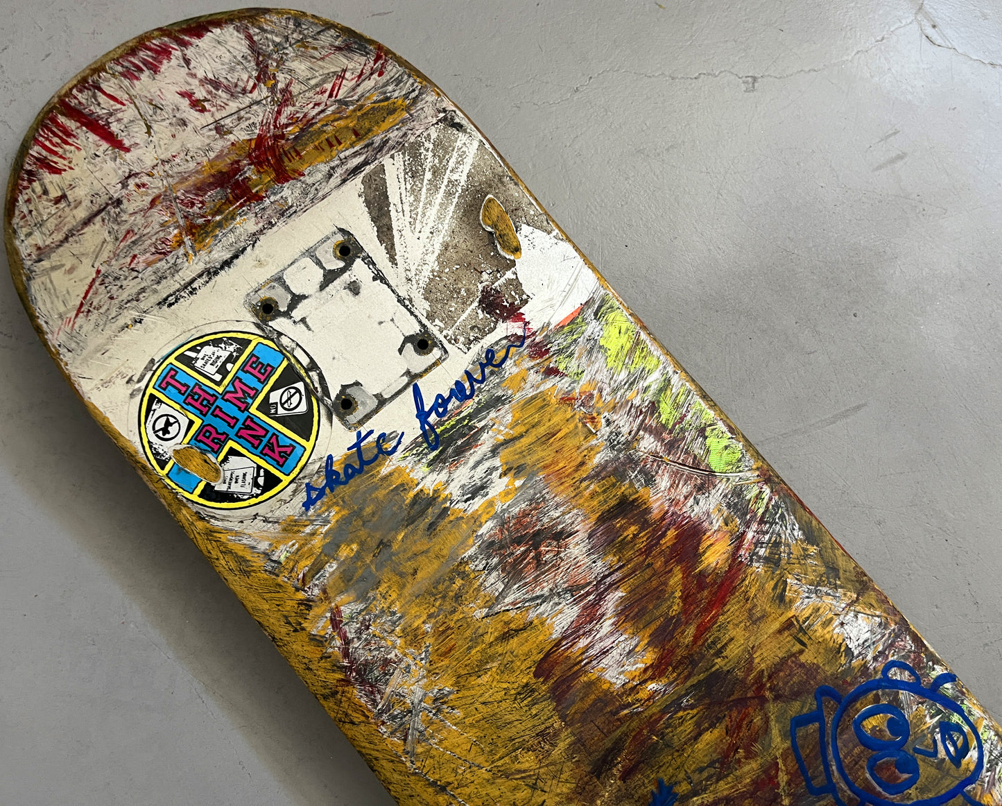 klein personal rider board #29 -  1 OF 1 SIGNED