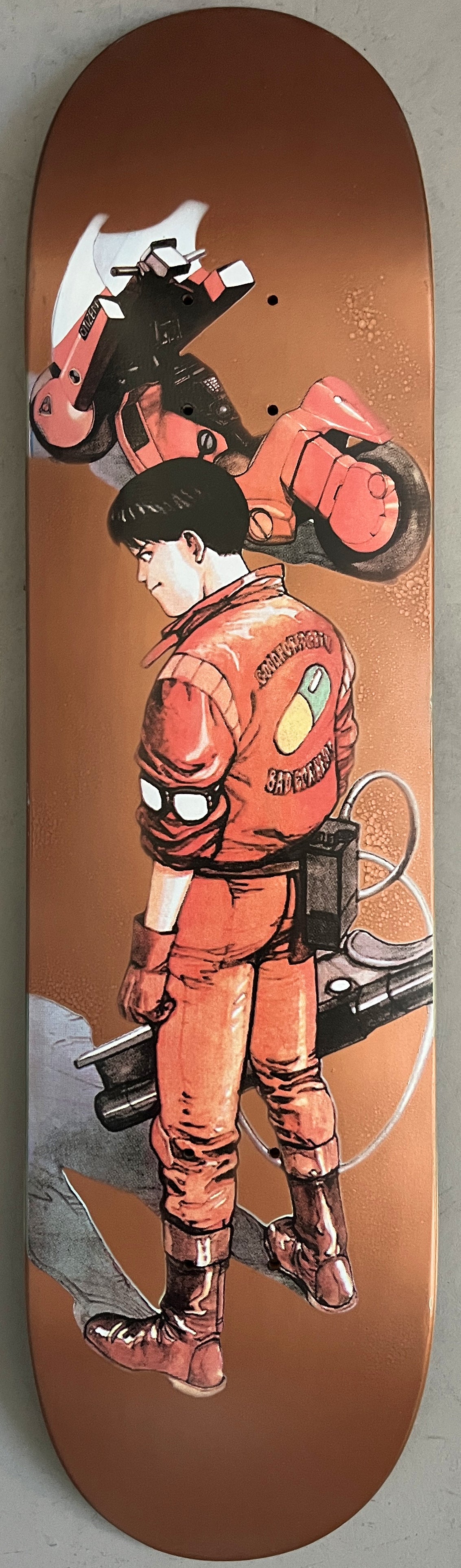 kaneda 8 X 31.75 COPPER DISTORTION MIXED PROCESS HAND SCREENED SIGNED 1 of 1