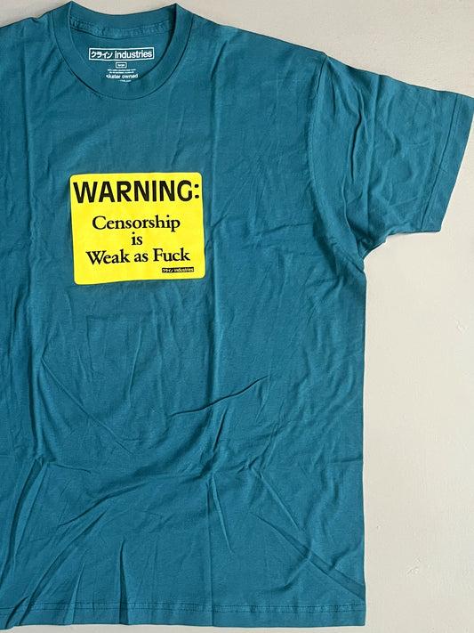 weak as fuck t-tshirt - VINTAGE TEAL
