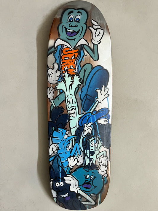 hand painted candy bar 9.5 X 32.25 SIGNED AND NUMBERED #6 - 1 OF 1