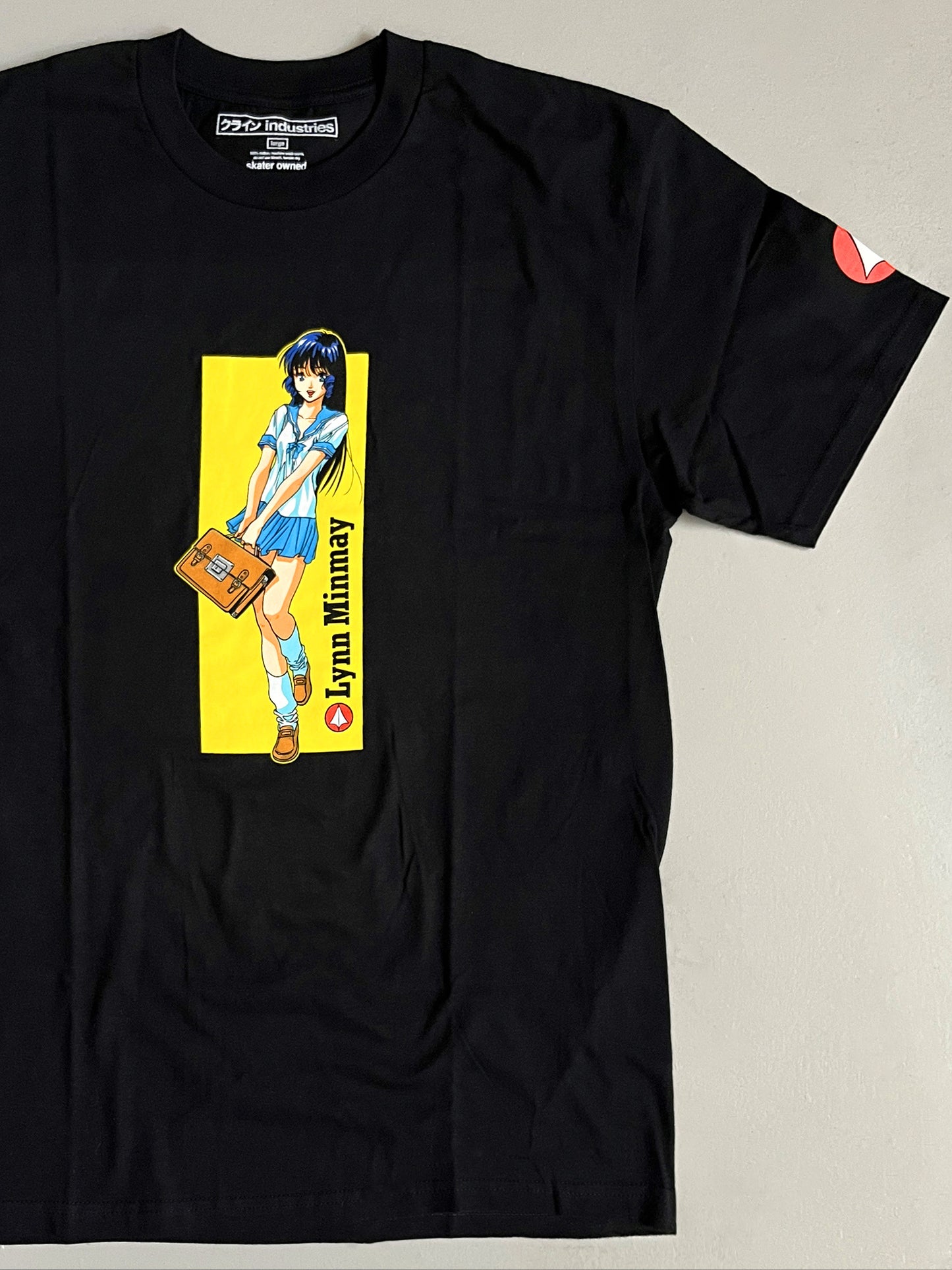 lynn minmay t-shirt BLACK