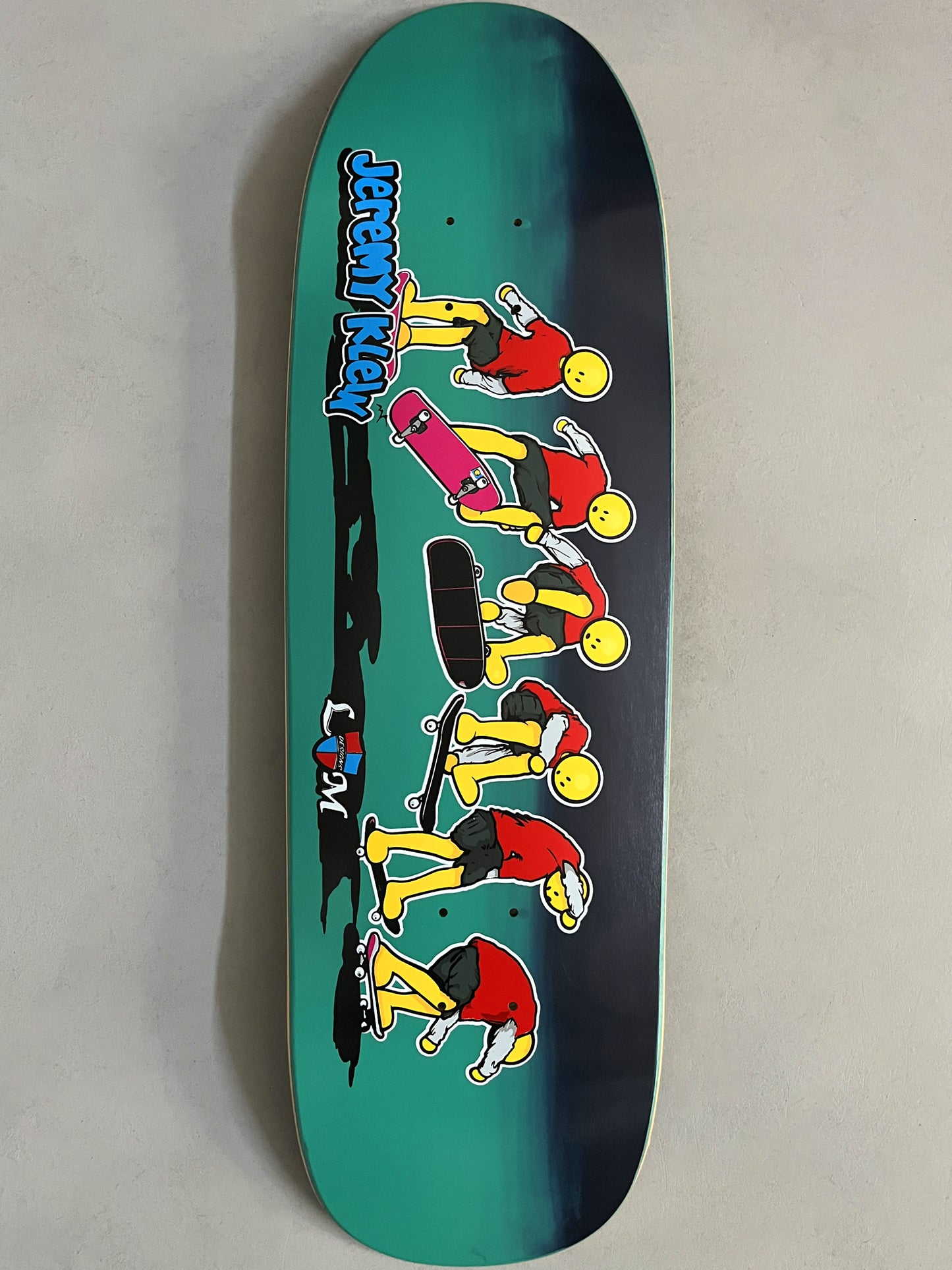 lance mountain x jeremy klein silk doughboy kick flip FROM 2021 - 9.5 X 31.69 SIGNED