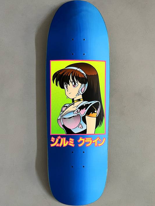 SIGNED dream girl board BLUE FOUNTAIN BLEND original size 9.5 X 31.75