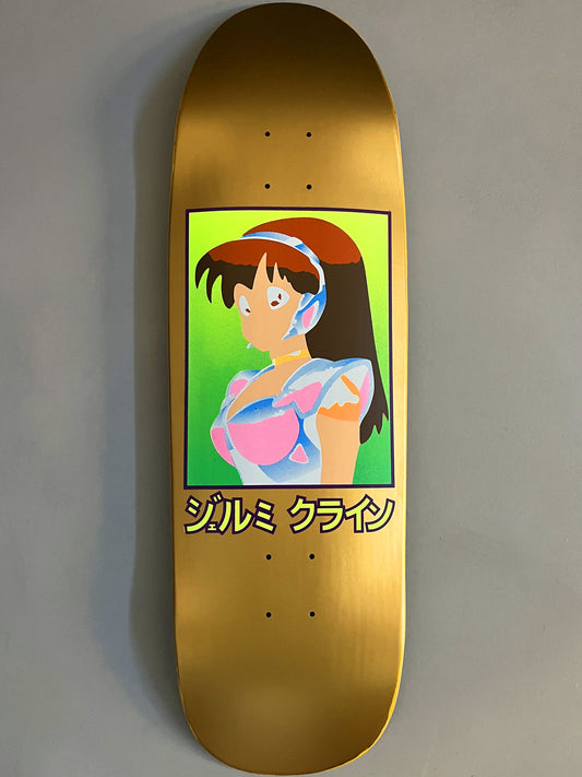 dream girl MIS-PRINT METALLIC GOLD NO BLACK PASS 9.5 X 31.75 HAND SCREENED - 1 OF 1