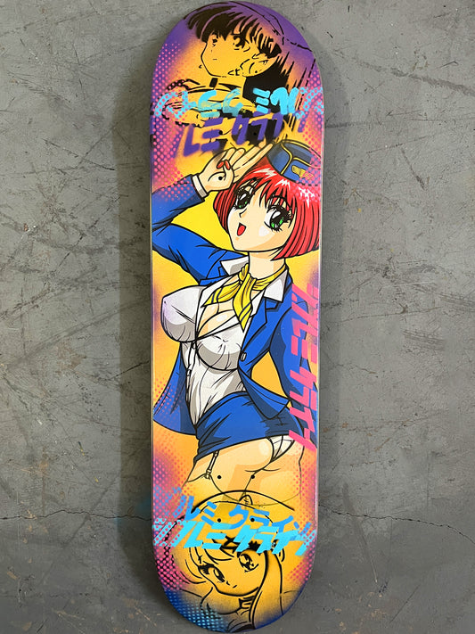 airlines 8.25 X 32.25 SUNSET MIXED PROCESS SIGNED 1 of 1