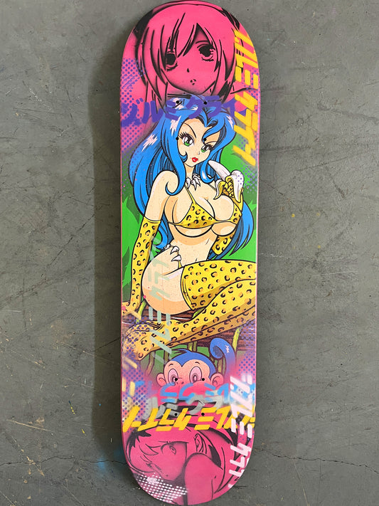 jungle girl 8.25 X 32.25 PINK MIXED PROCESS SIGNED 1 of 1