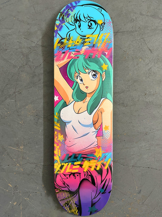 lum chan 3 8.25 X 32.25 PURPLE/PINK/BLUE MIXED PROCESS SIGNED 1 of 1