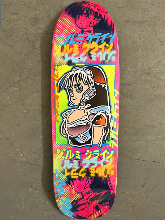 lance mountain dream girl PINK/NAVY 9.5 X 31.75 1 OF 1