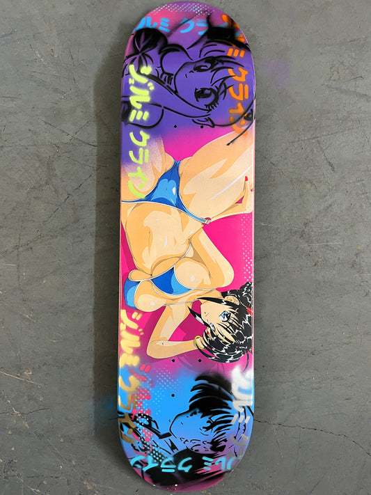 workout 8.25 X 32.25 PINK MIXED PROCESS SIGNED 1 of 1