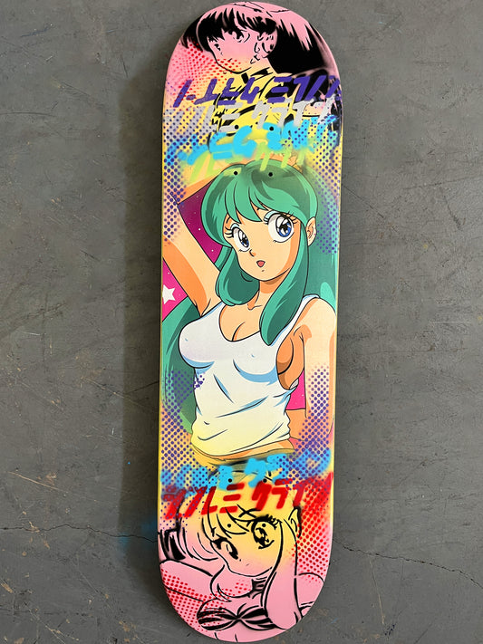 lum chan 3 8.25 X 32.25 PINK/RED/YELLOW MIXED PROCESS SIGNED 1 of 1