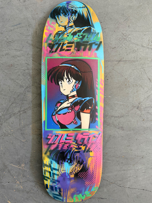 1 of 1 dream girl hand painted #33