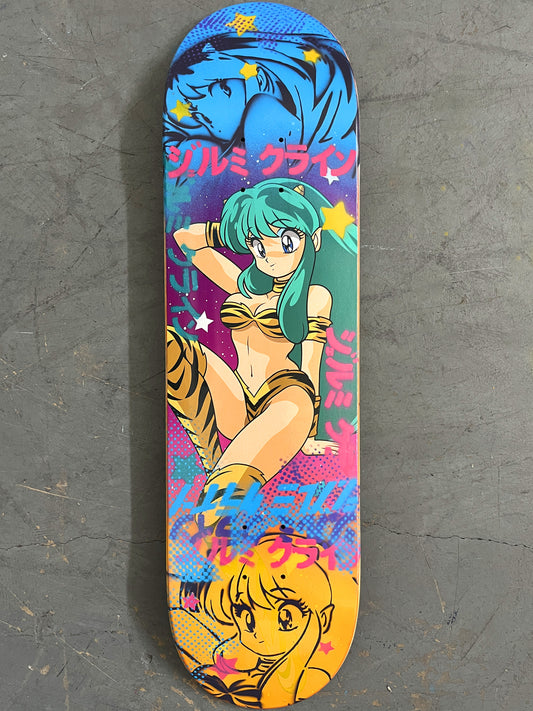 lum chan 2 8.25 X 32.25 BLUE/YELLOW MIXED PROCESS SIGNED 1 of 1