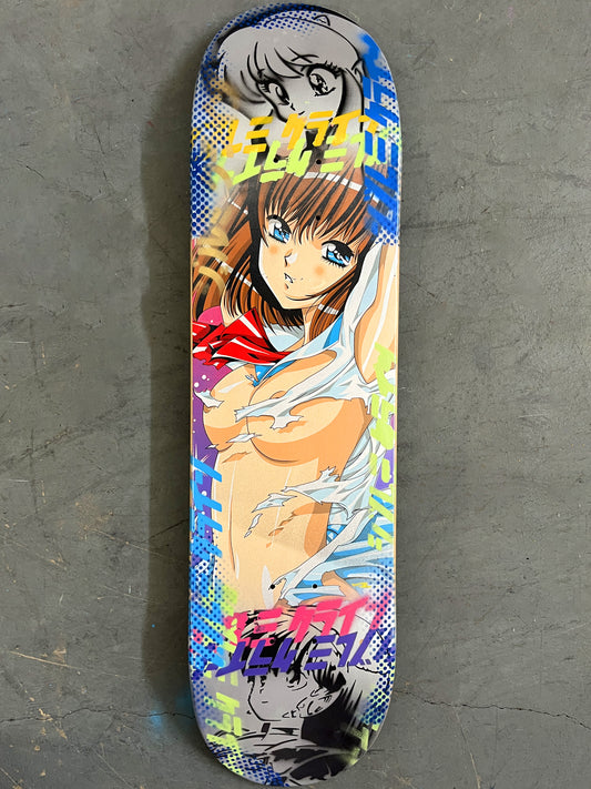 jasmine 8.0 X 31.75 METALLIC SILVER MIXED PROCESS SIGNED 1 of 1