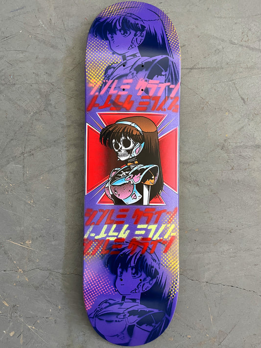 dream hawk  PURPLE/RED GLITTER 8.5 X 32.25 1 OF 1