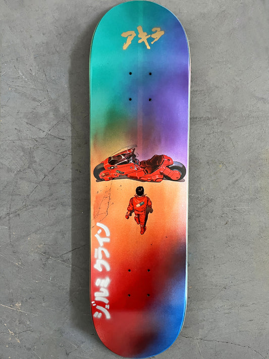 kaneda 8.5 X 32.25 ANODIZED SPECTRUM MIXED PROCESS SIGNED 1 of 1