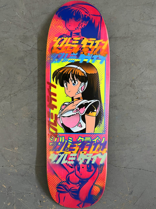 dream girl PINK STAIN/PURPLE 9.5 X 31.75 1 OF 1