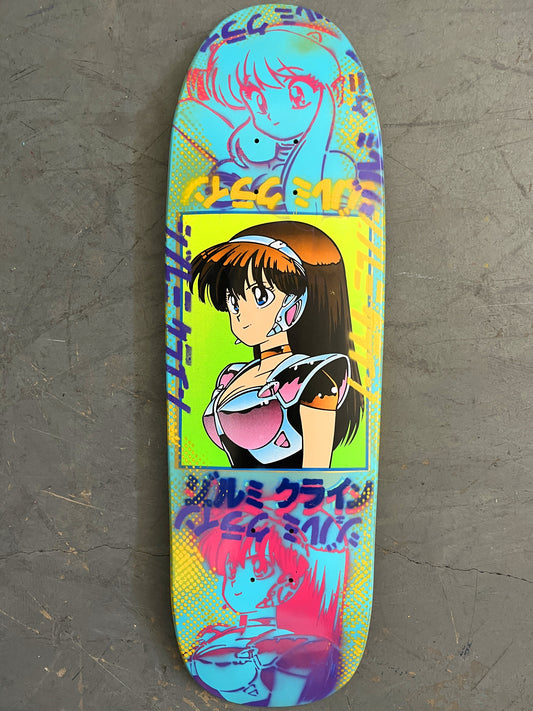 dream girl BRIGHT BLUE/PINK/PURPLE/YELLOW 9.5 X 31.75 1 OF 1